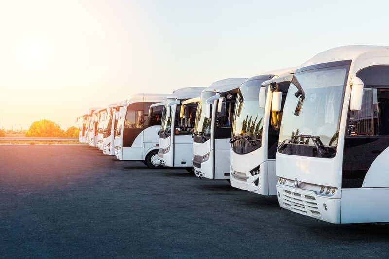 Fleet of coaches for hire